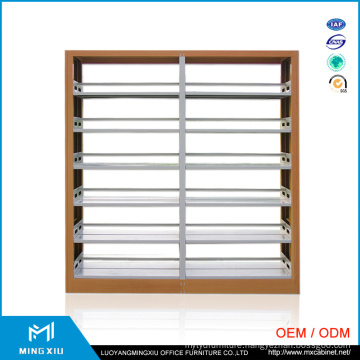 Factory Sale Book Storage Shelves Metal School Furniture for Library Use